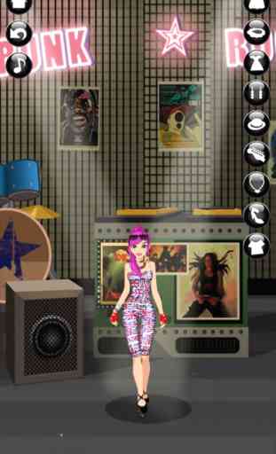 Rocking Girl Dress Up - Rock Girl Star 2