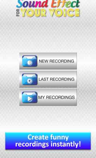 Efeitos sonoros para seu Voz - Transforme Gravações dentro Sons Engraçados com Cambiador de Voz 1