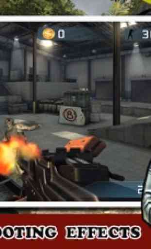 Tiro Sniper Guerra-Arma de Fogo Batalha de rodagem: Um FPS Jogo Clássico da cidade de Modern 3