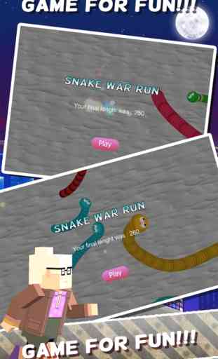 Guerra De Cobra Correr - Come jogos de cor 3