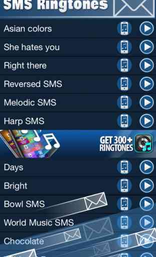 Toques SMS Melodias Notificação e Efeitos Sonoros 2