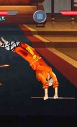 Street of Kung Fu Kombat: Combate diabo cômica com Luta final Arcade Batalha 4