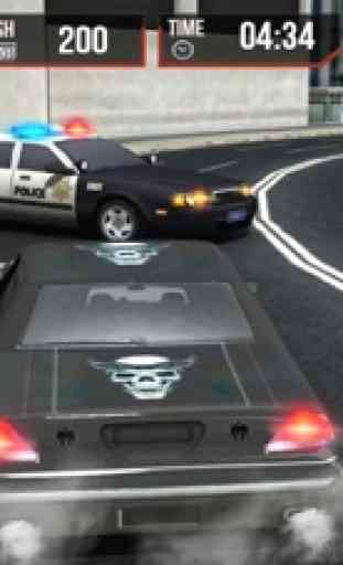 Super Mercado do motorista de carro 3D: Polícia tiro Gangster em Mad Crime City 2