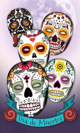 máscara de caveira mexicana 1