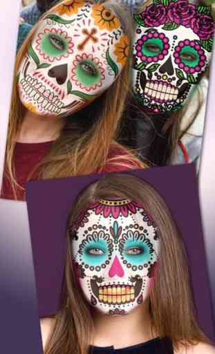 máscara de caveira mexicana 2