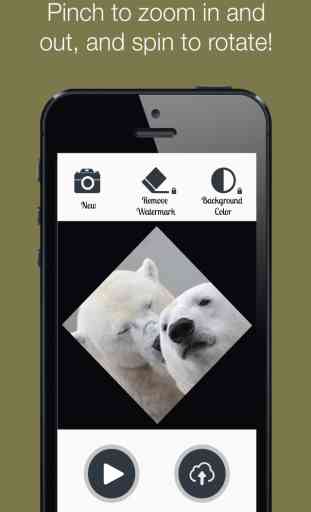 Quadrado – Cortar Instagram + ferramenta para Redimensionar foto e vídeo 2