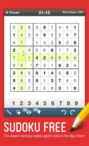 Sudoku Grátis - Jogo de Lógica e Raciocínio 1
