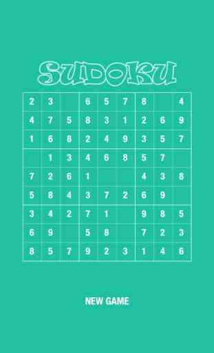Sudoku - Único Sudoku Puzzle Game 1