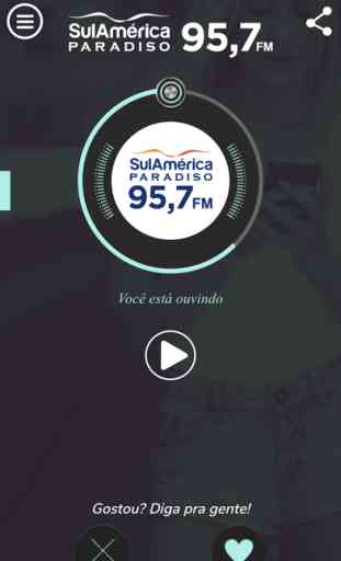 SULAMÉRICA PARADISO FM 95.7 FM 1