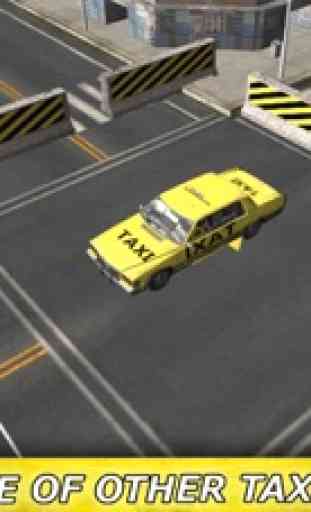 Super Taxi 3D Estacionamento - Virtual Cidade Tráf 2