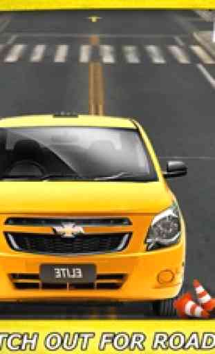 Super Taxi 3D Estacionamento - Virtual Cidade Tráf 4