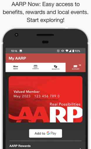 AARP Now App: News, Events & Membership Benefits 1