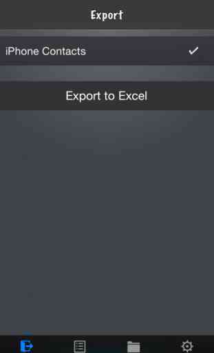 Exportar contatos para o Excel 1