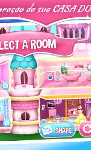 Jogos de casinha de princesa: Decoração de casa 2