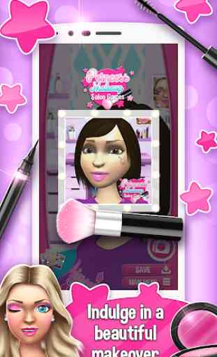 Jogos de maquiar 3D – Princesa 4
