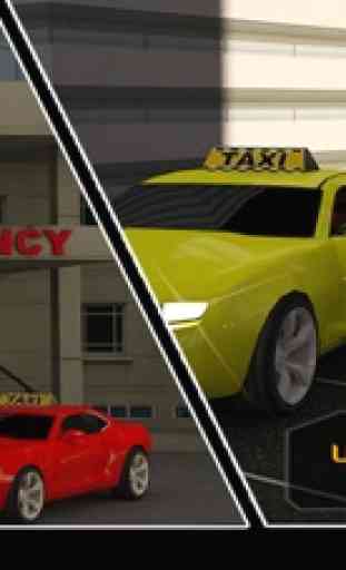 Taxi Car Simulator 3D - Unidade maioria Wild & Sports Cab na Cidade 4