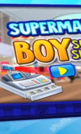 Supermercado Boy Verão Shopping Mall - Um jogo Mercearia & Cash Register 3