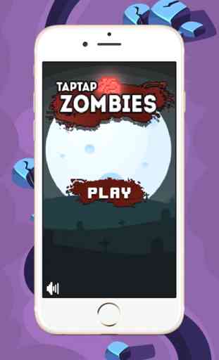 Tap Tap Pixel Zombies - matar zumbis jogo 1