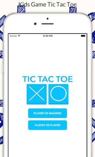 Tic Tac Toe-Kids Fun Game Grátis 1