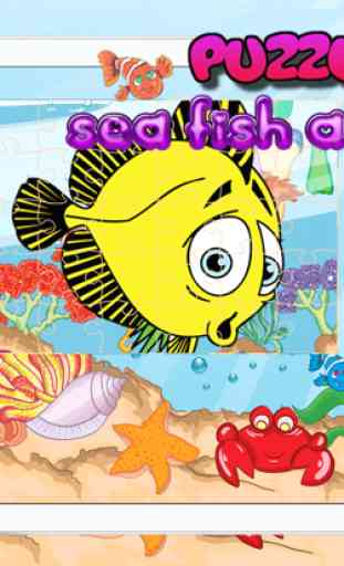 Toddler Sea Fish Jigsaw Puzzle Activity Educational Games 3