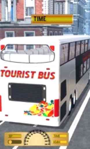 turista ônibus fora estrada di 3