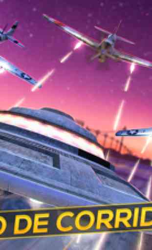 Stars Racing Battle | Simulador Infinito de Avião Ufo de Batalha Grátis 1