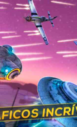 Stars Racing Battle | Simulador Infinito de Avião Ufo de Batalha Grátis 2