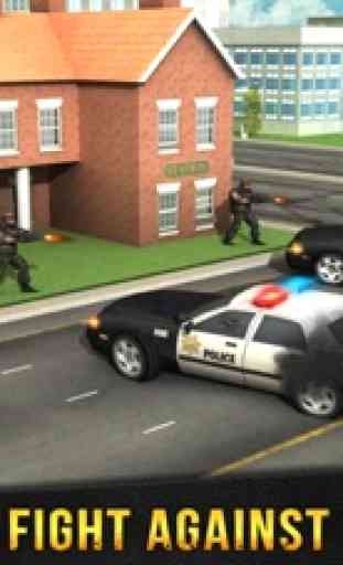 cidade urbana quadrilha carro guerras crime 3D 4
