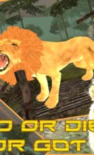 caçador selvagem leão 2016 - rei selva caça simulação 3D: fun cheia jogo livre 2