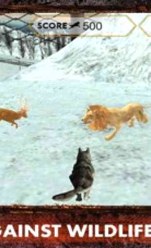 Selvagem simulador ataque lobo 3D - Viva a vida de um alfa e se vingar de seu clã 1