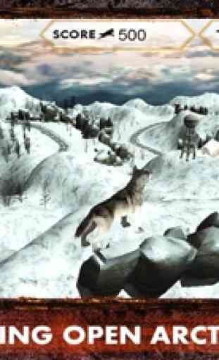 Selvagem simulador ataque lobo 3D - Viva a vida de um alfa e se vingar de seu clã 3