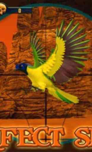 selvagem caçador de pássaros de ouro: caça simulad 2