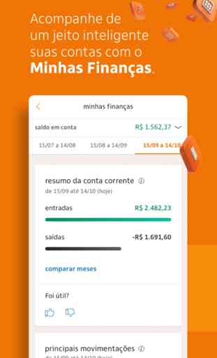 Banco Itaú - sua conta no app 2