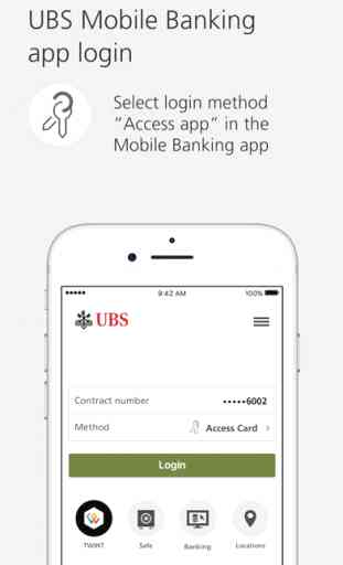 UBS Access – login seguro 3
