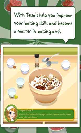 Tessa’s cooking apple strudel – aprender a fazer suas taco neste jogo de culinária para crianças 4
