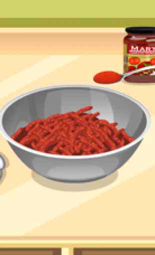 Tessa’s Kebab - aprender a fazer suas hamburguer neste jogo de culinária para crianças 4
