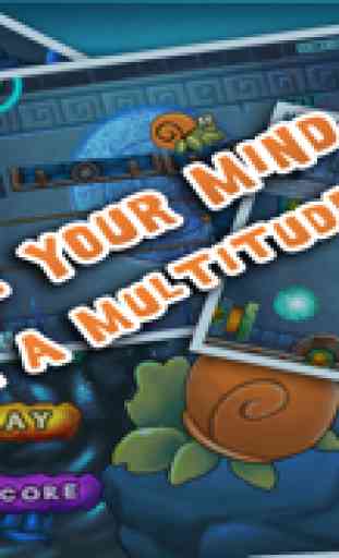 Aquatic Escape Lite : Um labirinto divertido jogo legal - os melhores jogos de quebra-cabeça da mente para crianças - viciando aplicativo engraçados e surpreendentes 3D Física Free Apps 1