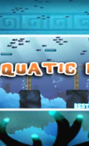 Aquatic Escape Lite : Um labirinto divertido jogo legal - os melhores jogos de quebra-cabeça da mente para crianças - viciando aplicativo engraçados e surpreendentes 3D Física Free Apps 2