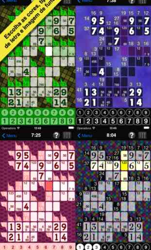 Arte de Kakuro Grátis - Um Puzzle de Números Mais Divertido do que Sudoku 2