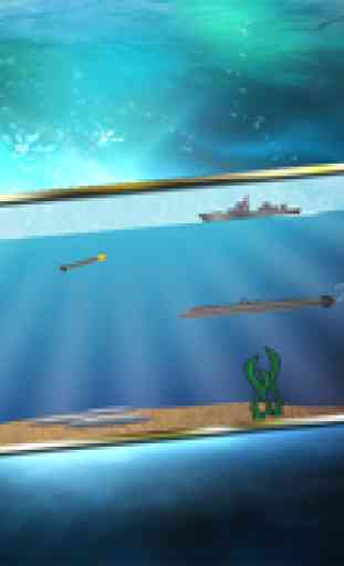Incrível batalha submarina! - Um divertido guerras de jogos gratuitos de torpedos 4