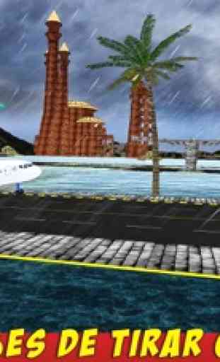 Aeroporto Bater Landing 3D - Cidade Plane Pilot Simulation 2