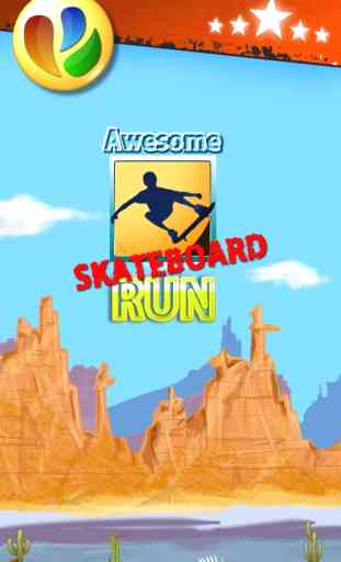 Awesome Skateboard Run – raça impressionante do skate 1