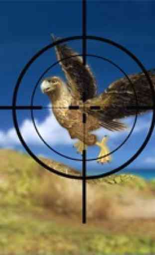 Águia da caça do pássaro & tiro do sniper do pato 3