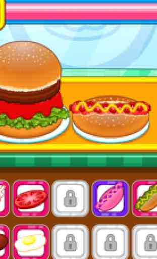 Loja comida rápida hambúrguer 3