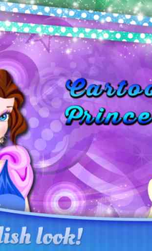 Salão de beleza da princesa dos desenhos animados 4