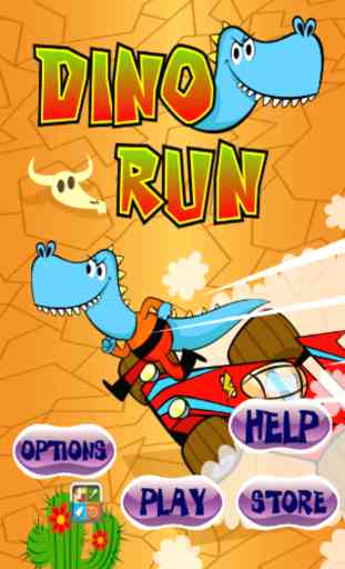 Dino Run Free - Uma aventura da correndo de fuga Lite jogo de arcade traço - a Best Fun viciante App interminável prazo para crianças - Cool 3D engraçado pulando Jogos Grátis - Aplicativos Addictive 1