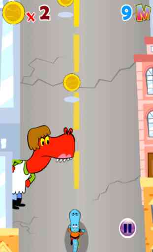 Dino Run Free - Uma aventura da correndo de fuga Lite jogo de arcade traço - a Best Fun viciante App interminável prazo para crianças - Cool 3D engraçado pulando Jogos Grátis - Aplicativos Addictive 2