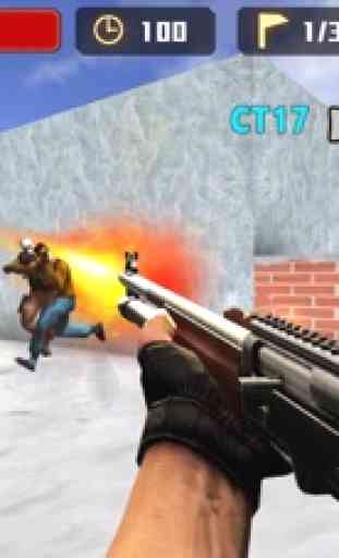 Guerra Contra o Terrorismo - Atirar Sniper Strike 4