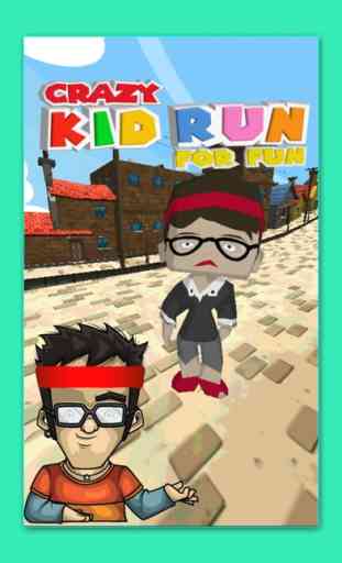 Louco Kid Run For Fun - Jogo de Corrida sem fim 1