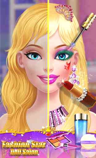 Maquiagem de Moda Barbie 1